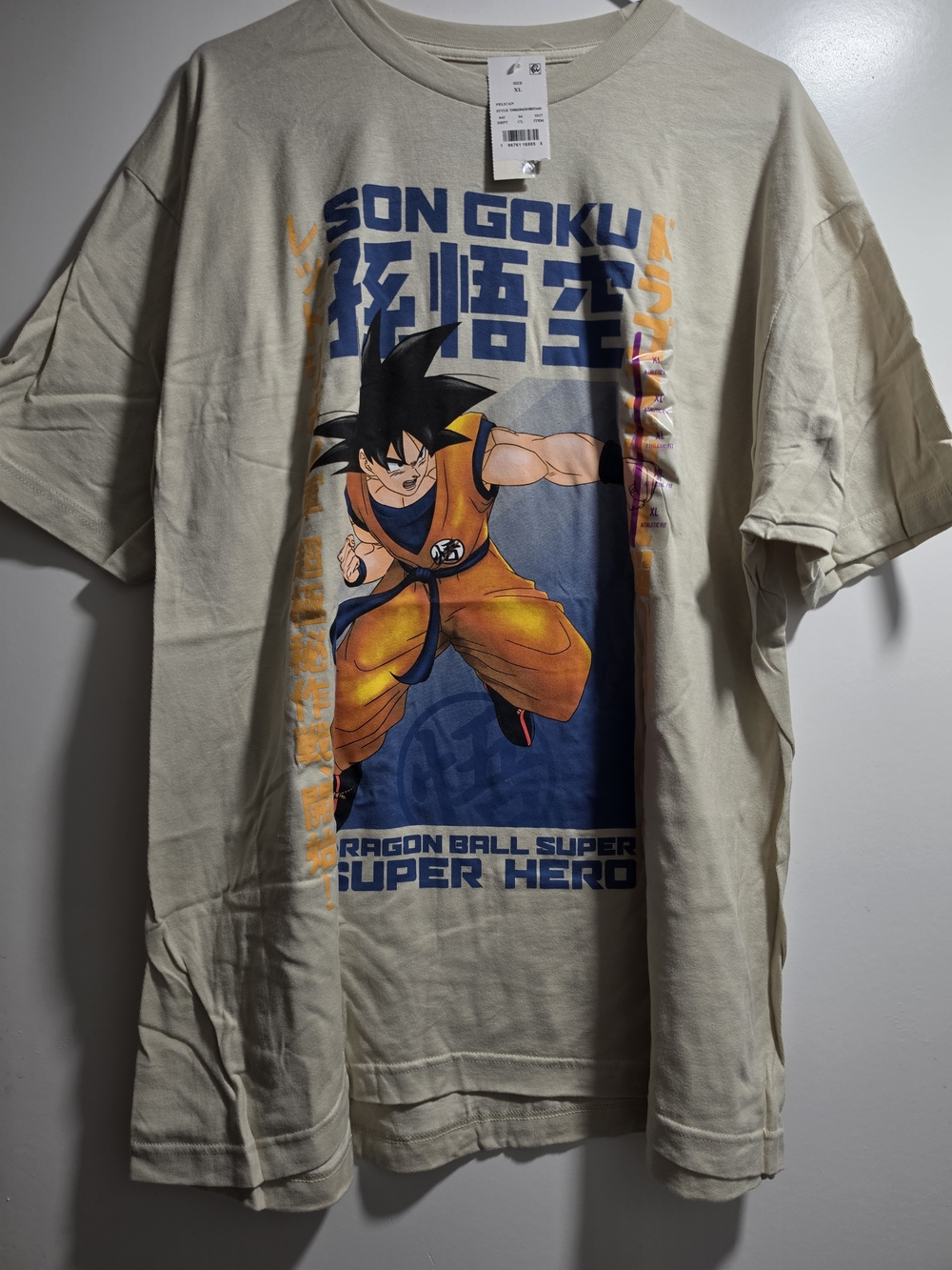 Dragon Ball Super Goku Graphic Tee - Cream